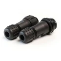RS PRO Industrial Circular Connector 9 Contacts Cable Plug Socket Male/Female Threaded Coupling IP68 125V 3A SP13 207-0630