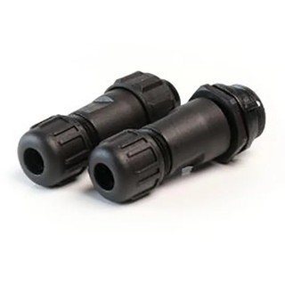 RS PRO Industrial Circular Connector 9 Contacts Cable Plug Socket Male/Female Threaded Coupling IP68 125V 3A SP13 207-0630
