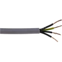 RS PRO Control Cable 4 Cores 0.5mm² 20 AWG Unscreened 50 m Grey Polyvinyl Chloride Sheath 827-4268