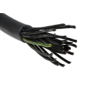 RS PRO Control Cable, 25 Cores 0.5mm² 20 AWG, Unscreened, 50 m, Grey Polyvinyl Chloride Sheath 827-4319