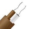 RS PRO Type T Thermocouple Cable/Wire Unscreened 50 m Polytetrafluoroethylene Insulation 260°C 7 x 0.2 mm 827-5782