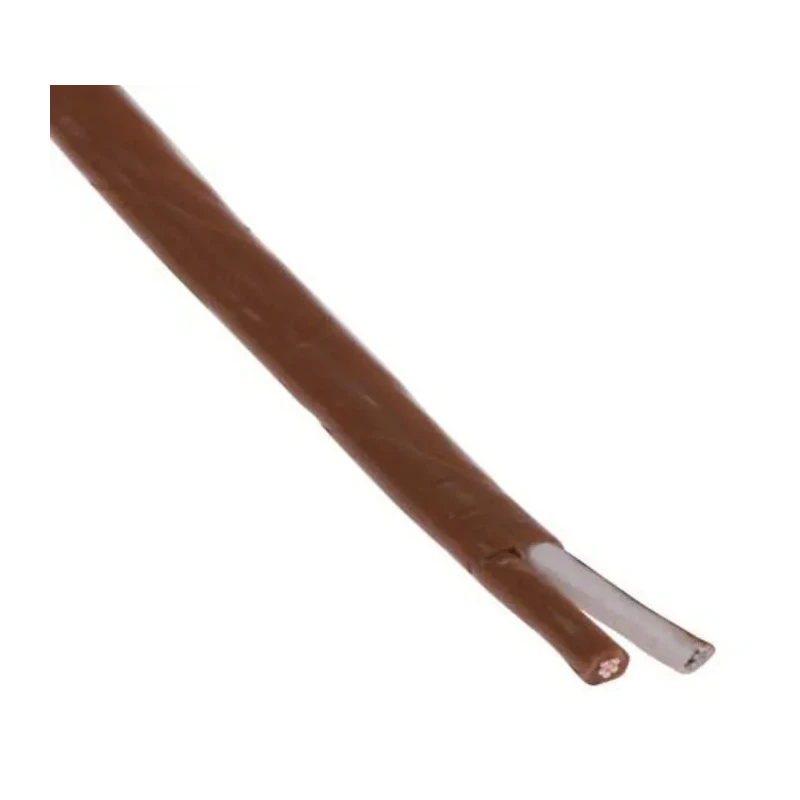 RS PRO Type T Thermocouple Cable/Wire Unscreened 50 m Polytetrafluoroethylene Insulation 260°C 7 x 0.2 mm 827-5782