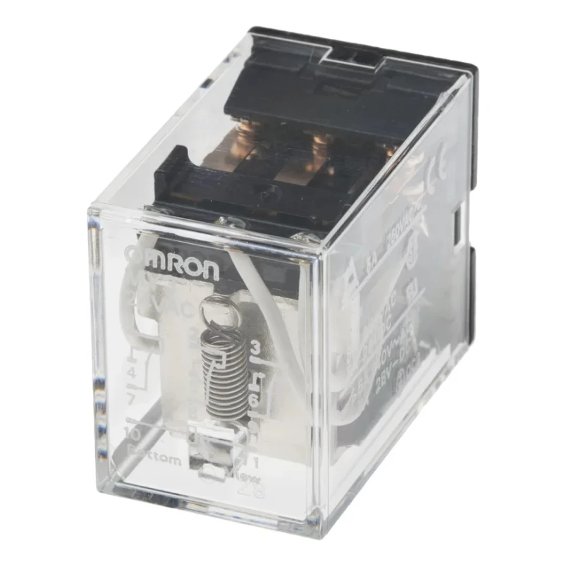 Omron Power Relay 24V AC Coil Voltage 5A Switching Current 3PDT Plug-In Terminal MY3 24VAC