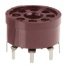 Omron 8 Way 250V AC PCB Relay Socket for MK Series Relay PLE08-0