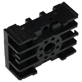 Omron DIN Rail Relay Socket 2 Contacts 10A 250V AC for H3CR Solid State Timer PF085A(N)