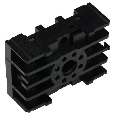 Omron DIN Rail Relay Socket 2 Contacts 10A 250V AC for H3CR Solid State Timer PF085A(N)