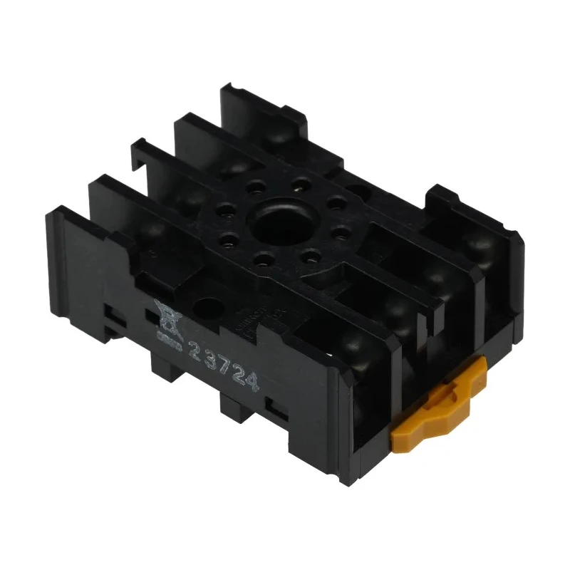 Omron DIN Rail Relay Socket 2 Contacts 10A 250V AC for H3CR Solid State Timer PF085A(N)