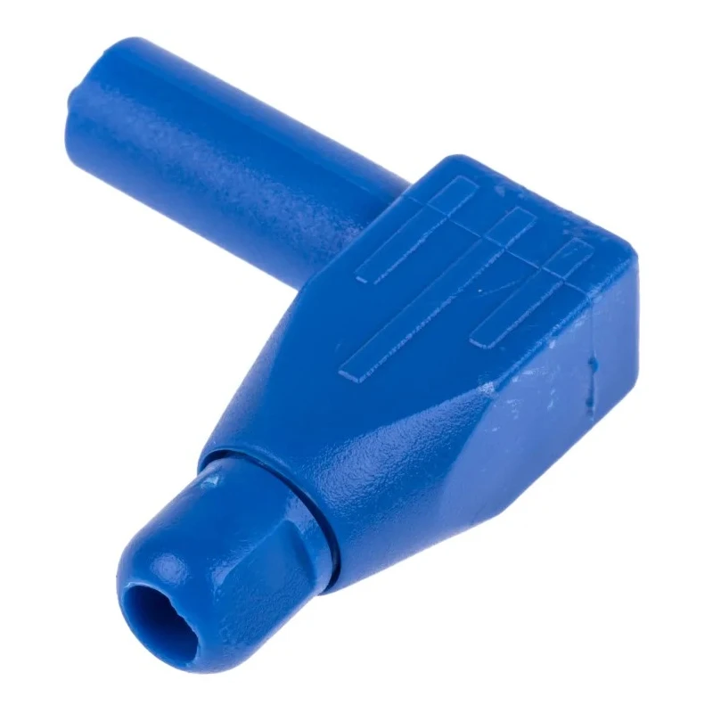 RS Pro Blue Male 4 mm Banana Plug Connector, Solder Termination, 1000V, 20A, Nickel Plating 207-0878
