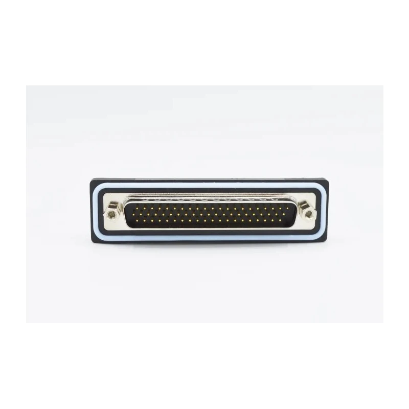 Norcomp HDF 62 Way Right Angle 2.41 mm Pitch Surface D-Sub Connector with 4-40 Board Lock Male HDF-R62-113L461