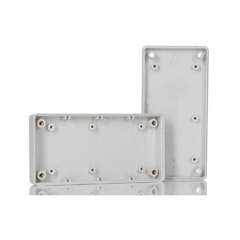 Hammond Flame Retardant ABS Grey General Purpose Enclosure IP54 25mm x 130mm x 65mm 1599BGY