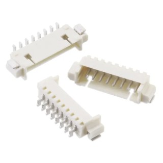 Wurth Elektronik WR-WTB Series Straight Through Hole PCB Header, 5 Contacts, 1.25 mm Pitch, 1 Row, Shrouded 653105131822