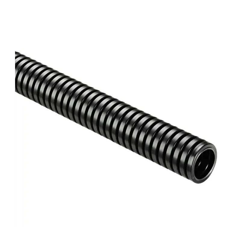 PMA Plastic Conduit 20 mm Nominal Diameter, Black, 50m Length, IP68 Rated, Self-Extinguishing PCLT-17B.50