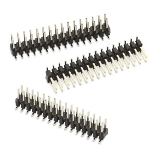 Wurth Elektronik WR-PHD Series Straight Surface Pin Header, 12 Contacts, 2.54 mm Pitch, 2 Row, Unshrouded 61001221121
