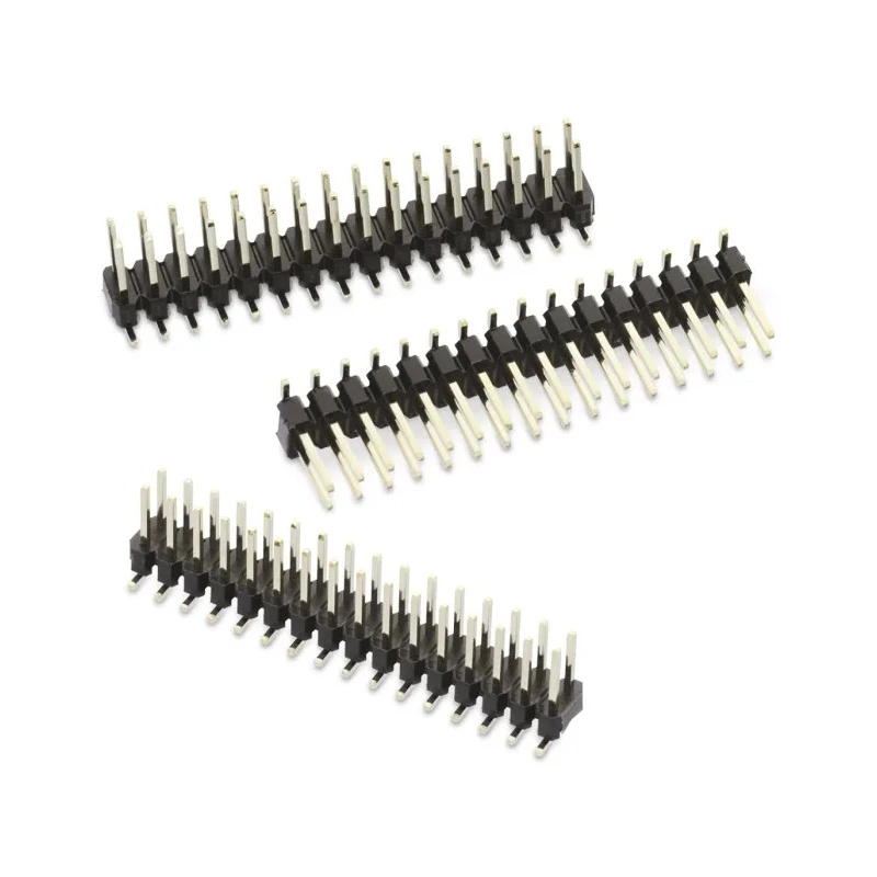Wurth Elektronik WR-PHD Series Straight Surface Pin Header, 12 Contacts, 2.54 mm Pitch, 2 Row, Unshrouded 61001221121
