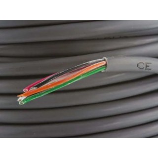 Alpha Wire Alpha Essentials Communication & Control Control Cable 5 Cores 0.56mm² 20 AWG Unscreened 30 m Grey 1896/5C SL005