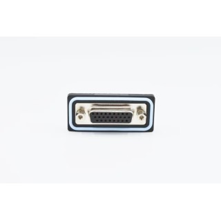 Norcomp High Density 26 Way Right Angle 2.29 mm Pitch Surface Mount Female D-Sub Connector HDF-R26-213L011