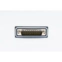 Norcomp 44 Way Straight 2.29 mm Pitch PCB D-Sub Connector with 4 to 40 Screw Lock Male HDF-S44-103L011