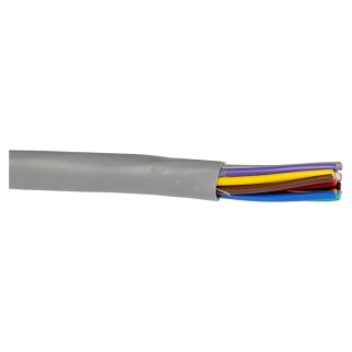 Alpha Wire Alpha Essentials Communication & Control Control Cable, 12 Cores, 0.56mm² (20 AWG) Unscreened, PVC 1896/12C SL005