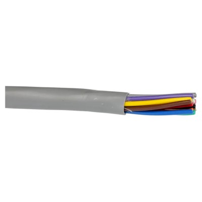 Alpha Wire Alpha Essentials Communication & Control Control Cable, 12 Cores, 0.56mm² (20 AWG) Unscreened, PVC 1896/12C SL005