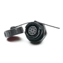 RS PRO Circular Connector, 9 Contacts, Front Mount, Standard Size, Socket, Female, IP67, Bayonet Mating, 3A 125V 207-2297
