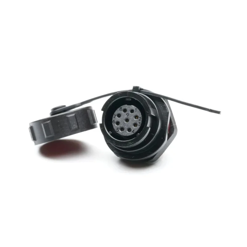 RS PRO Circular Connector, 9 Contacts, Front Mount, Standard Size, Socket, Female, IP67, Bayonet Mating, 3A 125V 207-2297