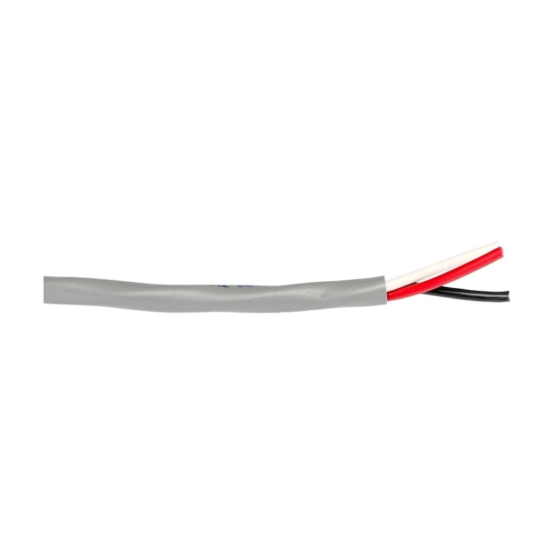 Alpha Wire Alpha Essentials Communication & Control Control Cable 3 Cores 1.32mm² 16 AWG Unscreened 30m Grey 1899/3C SL005