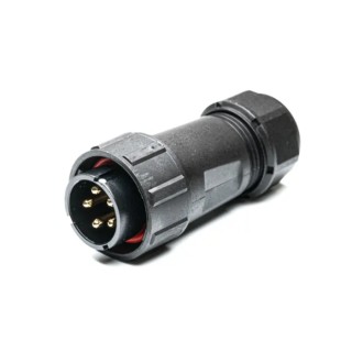 RS PRO Circular Connector, 5 Contacts, Cable Mount, Standard Size, Male Plug, IP67 Waterproof, 10A, 500V, SY21 207-2315