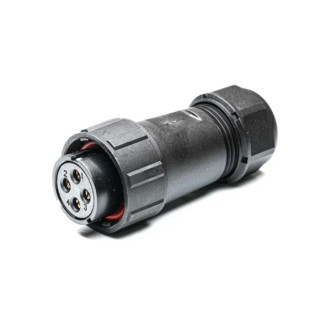 RS PRO Circular Connector, 4 Contacts, Cable Mount, Plug Female, IP67, 500V, 30A, Bayonet, SY21 Series 207-2328
