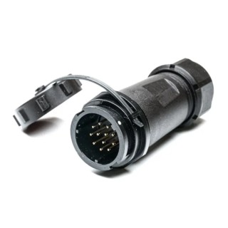 RS PRO Circular Connector, 12 Contacts, Cable Mount, Socket, Male, IP67, 400V, 5A, Bayonet Coupling, SY21 Series 207-2334