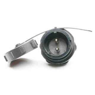 RS PRO Circular Connector, 2 Contacts, Front Mount, Standard Size Socket, Male, IP67, 500V, 10A, Bayonet Coupling 207-2361