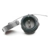 RS PRO Circular Connector, 2 Contacts, Front Mount, Standard Size Socket, Male, IP67, 500V, 10A, Bayonet Coupling 207-2361