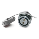 RS PRO Circular Connector, 2 Contacts, Front Mount, Socket Female, IP67 Protection, 30A Current, 500V Voltage, SY21 207-2373