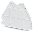 Phoenix Contact End Cover Accessory for DIN Rail Terminal Blocks D-PTRV 4 WH D-A Series 3270237