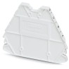 Phoenix Contact End Cover Accessory for DIN Rail Terminal Blocks D-PTRV 4 WH D-A Series 3270237