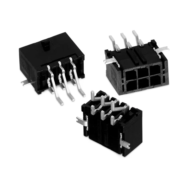 Wurth Elektronik WR-MPC3 Series Right Angle Through Hole PCB Header, 2 Contacts, 3 mm Pitch, 2 Row, Shrouded MPC3