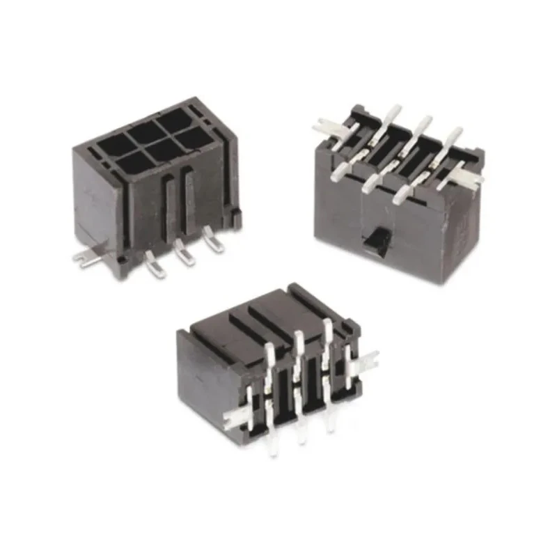 Wurth Elektronik WR-MPC3 Series Straight Through Hole PCB Header 4 Contact 3 mm Pitch 2 Row Shrouded MPC3