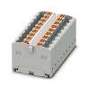 Phoenix Contact Distribution Block, 18 Way, 450 V, 17.5 A, Polyamide Housing, Grey 3002760
