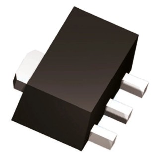 DiodesZetex Voltage Regulator 24V SOT-89 3-Pin Surface Mount, Positive Polarity, 50μA Quiescent Current AP2204R-3.3TRG1