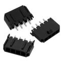 Wurth Elektronik WR-MPC3 Series Straight Through Hole PCB Header 6 Contacts 3 mm Pitch 1 Row Shrouded MPC3