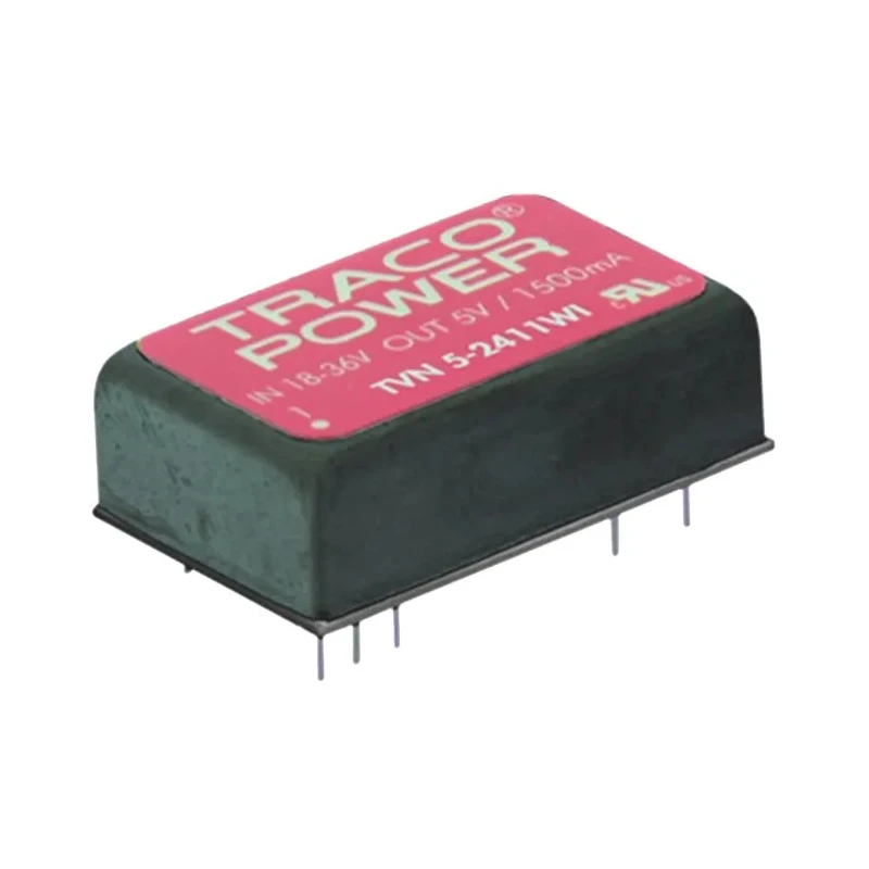 TRACOPOWER DC/DC Converter , 5 V DC Output, 500 mA, 9 V to 36 V DC Input, 5 W Power, Through Hole Mount, 90°C TVN 5-2421WI