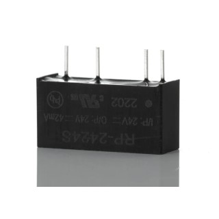 Recom DC/DC Converter 24V DC Output, 42mA Output Current, 1W Power, SIP Package, Through Hole Mount RP-2424S