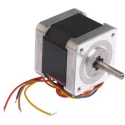 Sanyo Denki Hybrid Stepper Motor 24V, 0.39Nm Torque, 1.8° Step Angle, 42 x 42 mm Frame, 5 mm Shaft 103H5208-5240