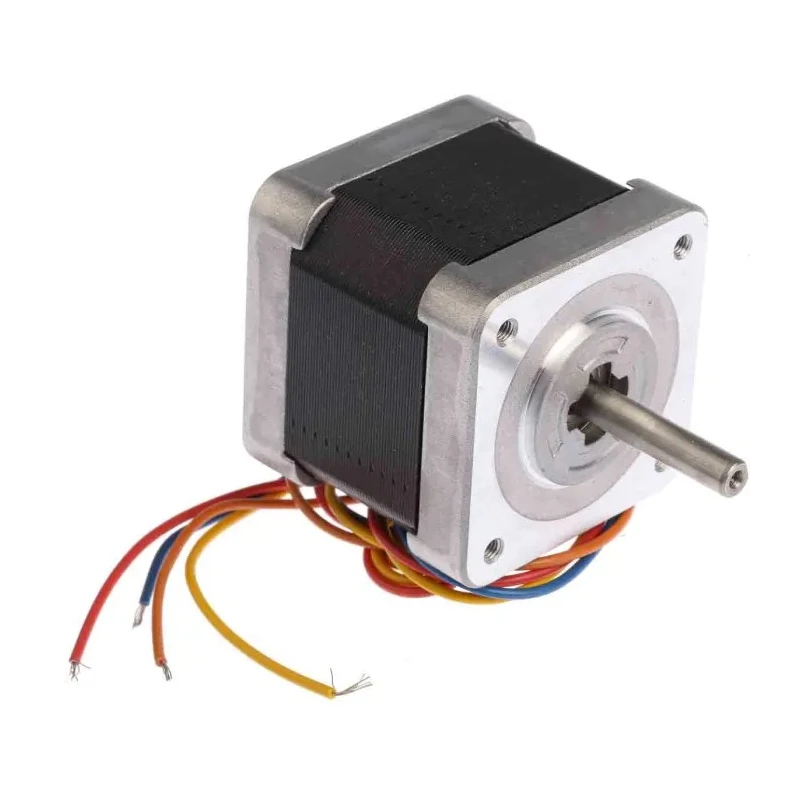 Sanyo Denki Hybrid Stepper Motor 24V, 0.39Nm Torque, 1.8° Step Angle, 42 x 42 mm Frame, 5 mm Shaft 103H5208-5240