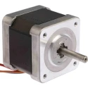 Sanyo Denki Hybrid Stepper Motor 24V, 0.39Nm Torque, 1.8° Step Angle, 42 x 42 mm Frame, 5 mm Shaft 103H5208-5240