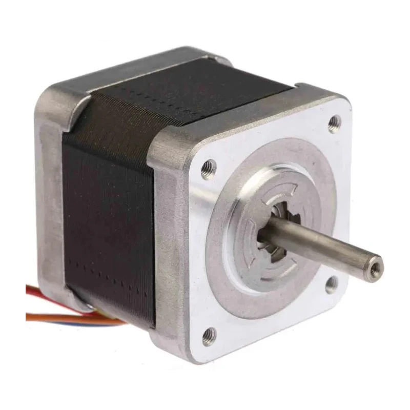 Sanyo Denki Hybrid Stepper Motor 24V, 0.39Nm Torque, 1.8° Step Angle, 42 x 42 mm Frame, 5 mm Shaft 103H5208-5240
