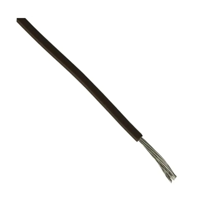 RS PRO Black Hook Up Wire, 18 AWG, 16 x 0.25 mm Core Strands, 100 m Reel, PVC Jacket, 300 V, 105°C, Flame Retardant 207-5299