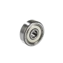SKF Single Row Deep Groove Ball Bearing 4 mm ID, 16 mm OD, Shielded, Sheet Metal Cage, Model 634-2Z