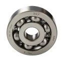 SKF Single Row Deep Groove Ball Bearing 20 mm ID, 72 mm OD, 19 mm Width, Sheet Metal Cage, Steel Balls 6404