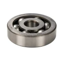SKF Single Row Deep Groove Ball Bearing 20 mm ID, 72 mm OD, 19 mm Width, Sheet Metal Cage, Steel Balls 6404