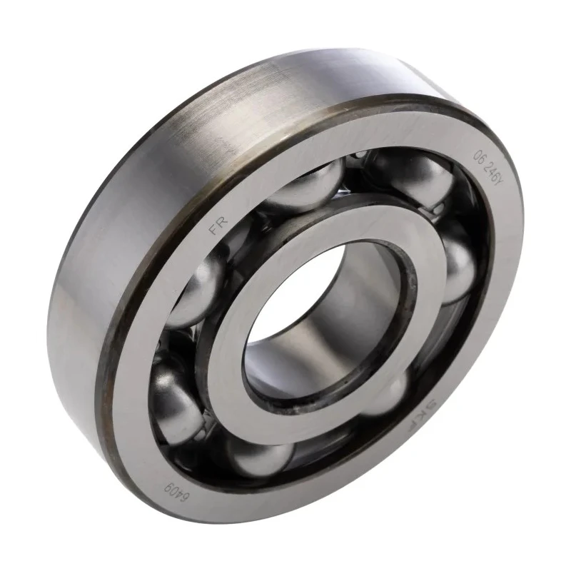 SKF Single Row Deep Groove Ball Bearing 45 mm ID, 120 mm OD, 29 mm Race Width, Sheet Metal Cage, Steel Balls 6409